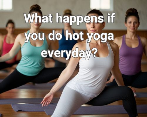 women doing hot yoga