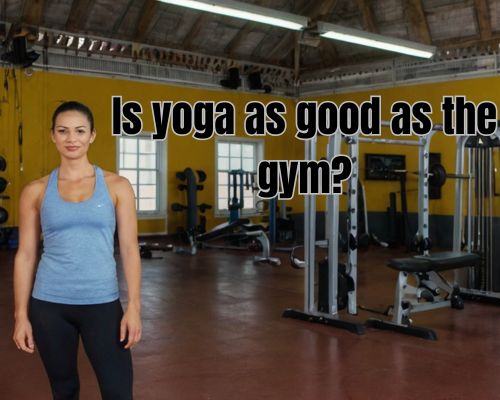 a fit woman in the gym