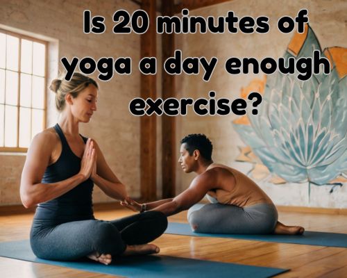 two women doing a 20-minute yoga